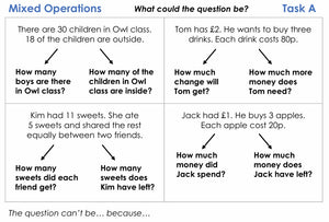 Deconstructing Word Questions - Y3