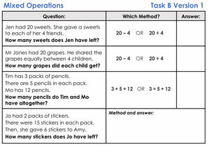 Deconstructing Word Questions - Y3