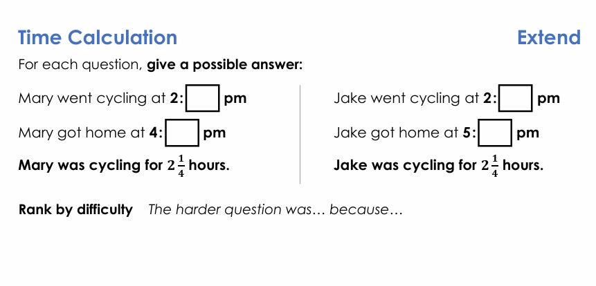 Deconstructing Word Questions - Y4