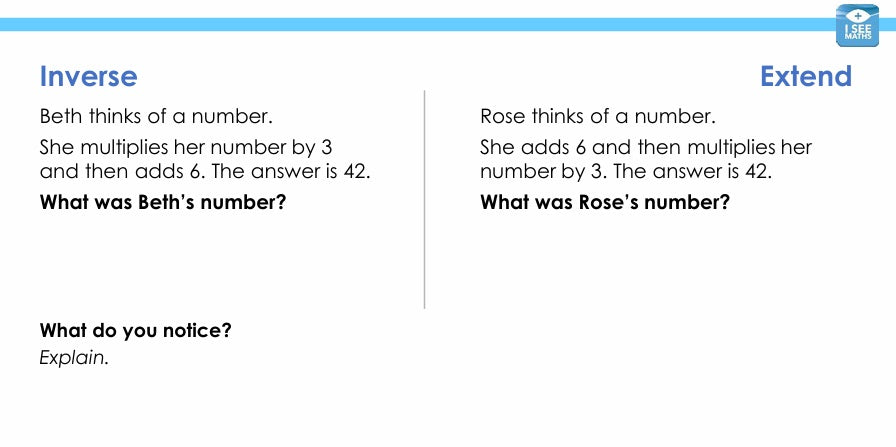 Deconstructing Word Questions - Y5